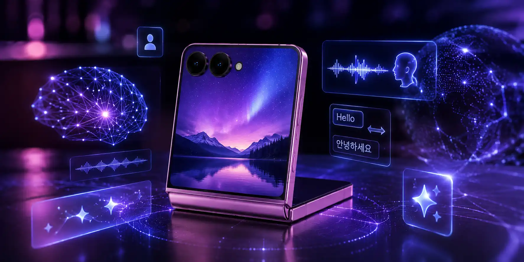 گلکسی Z Flip 8 رونمایی شد؛ باریکترین و هوشمندترین گوشی تاشوی سامسونگ 3 هوش مصنوعی گلکسی z flip 8